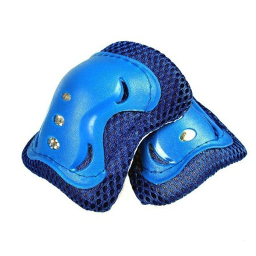 Защита для катания на роликах и велосипеде 6 предметов. 4-15лет / Yan-0021BL /уп 100/ синий - Галеонтрейд фото 5