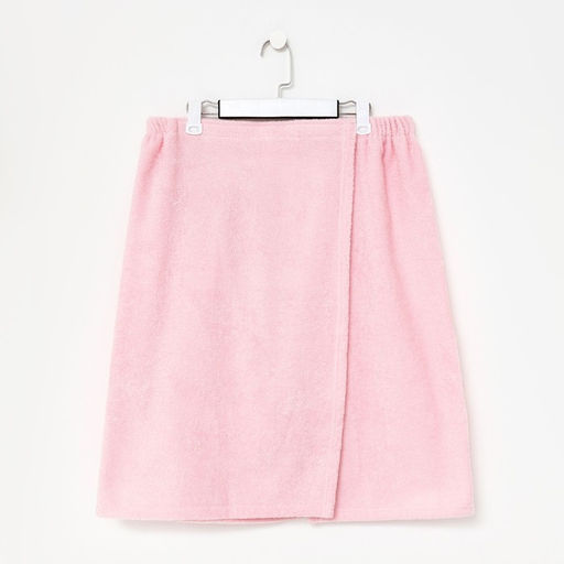 Набор для сауны Экономь и Я:полотенце-парео 68*150см + чалма, цв.св-розовый,100%хл, 320 г/м2  фото 7