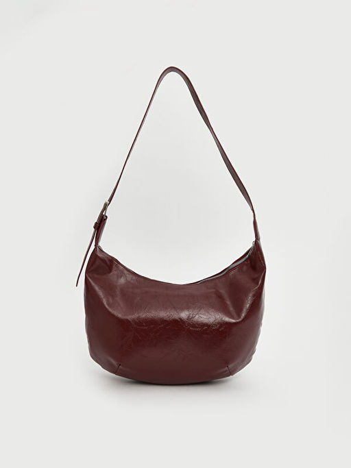 Deri G?r?n?ml? Kad?n Omuz ?antas?