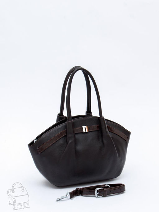 Сумка женская кожаная 2346-2Y coffee Polina&Eiterou в Новосибирске