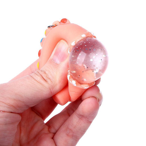 Цена за 16 шт. Антистресс сквиш мялка «Динозаврики», с жидкостью, в шоубоксе, МИКС