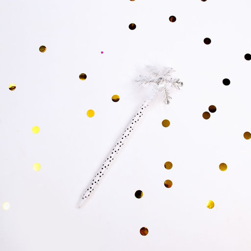 Цена за 12 шт. Ручка новогодняя Снежинка - Simaland фото 6