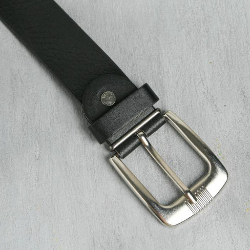 Ремень черный, 3,5х110х0,3 см. - Simaland фото 2