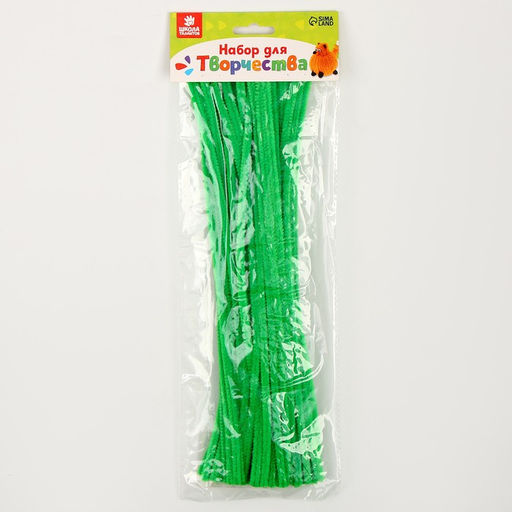 Синельная проволока, набор 50 шт., светло-зелёная, 30 см