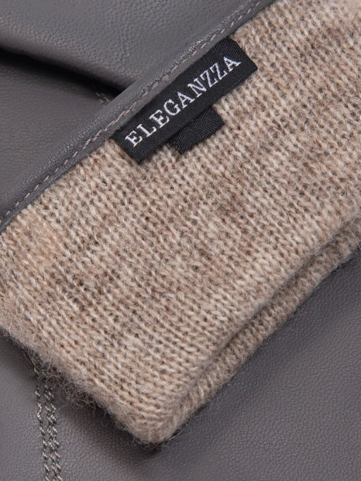 Перчатки женские ш+каш. IS02805-sh grey - Eleganzza фото 3