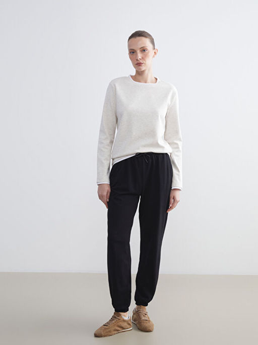 Beli Lastikli Kad?n Jogger E?ofman Alt?