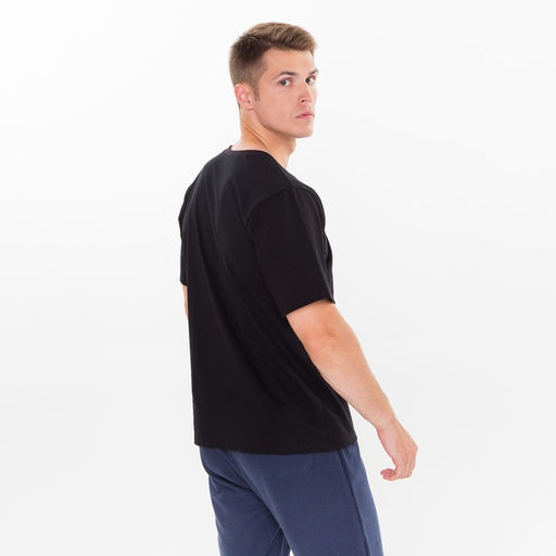 Футболка мужская, цвет черный, джокер, размер 60