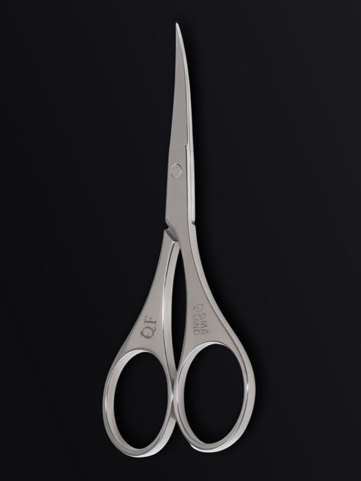 Цена за 2 шт. Ножницы маникюрные «Premium», загнутые, 9 см, на блистере