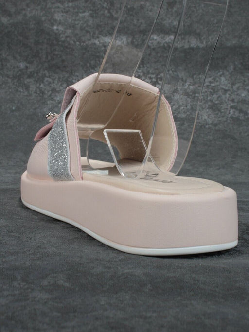 08-PED122-2 PINK Босоножки женские (натуральная кожа)