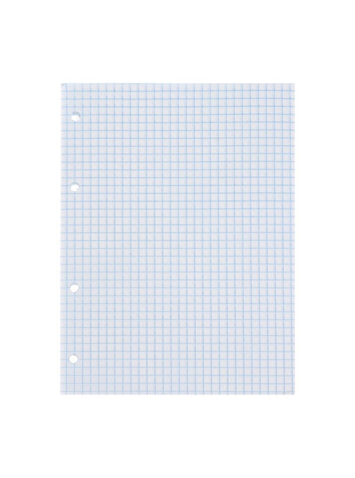 Цена за 4 шт. Сменный блок для тетрадей на кольцах А5, 80 листов в клетку, Calligrata, белый 100%