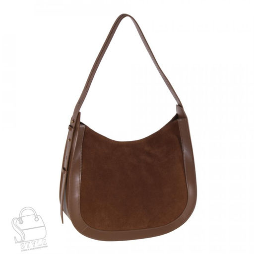 Сумка женская кожаная 7230BDAA brown Baidou в Новосибирске