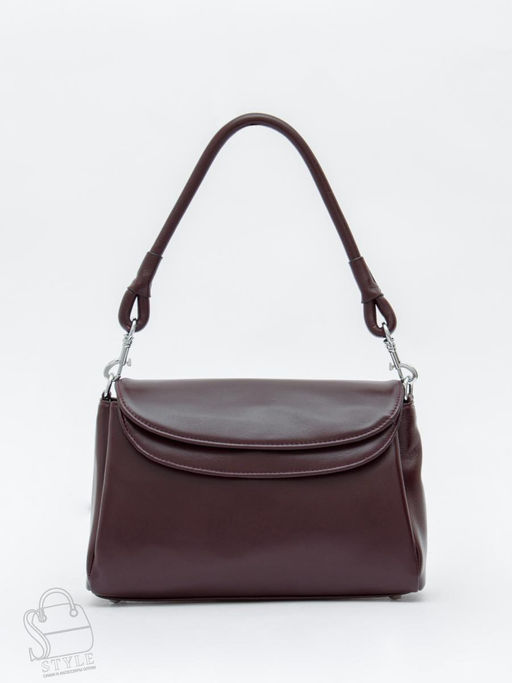 Сумка женская кожаная 0036VG wine purple  Vitelli Grassi