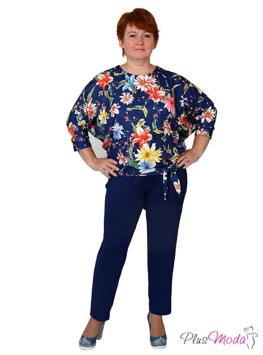 Брюки Модель №125 размеры 50-72 - Plusmoda фото 2