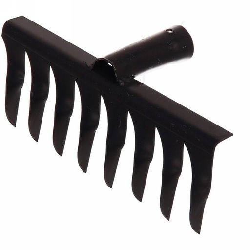 Цена за 3 шт. Грабли витые 8 зубьев металлические d30мм