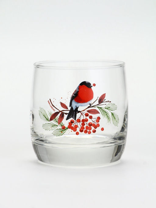 Стакан новогодний «Снегирь», 310 мл
