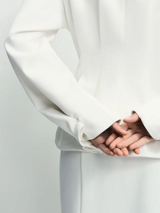 Приталенный жакет с вискозой в составе / Zarina