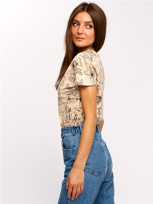 футболка 1ЖДФК3173001н - Апрель фото 3