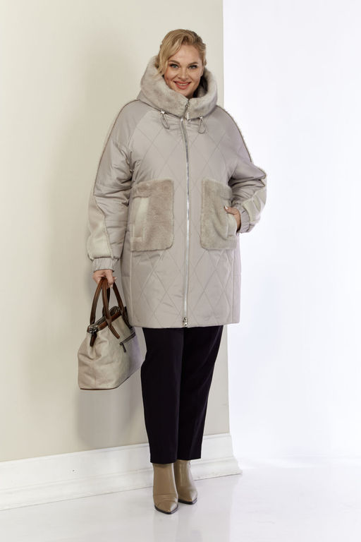 Куртка SHETTI 2168 светлый беж