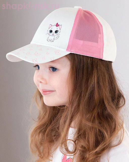 808-BS Бейсболка для девочки (48-50)