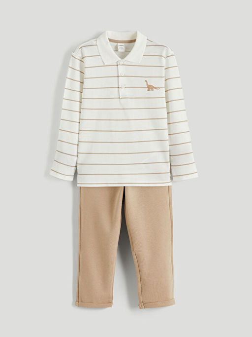 Polo Yaka Erkek ?ocuk Ti??rt ve Pantolon