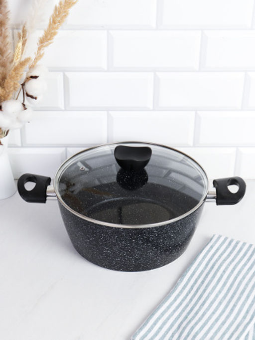 Кастрюля 26 см / GL-676-5 /уп/ 5,3 л с антипригарным покрытием/ без упаковки - ГалеонТрейд фото 2