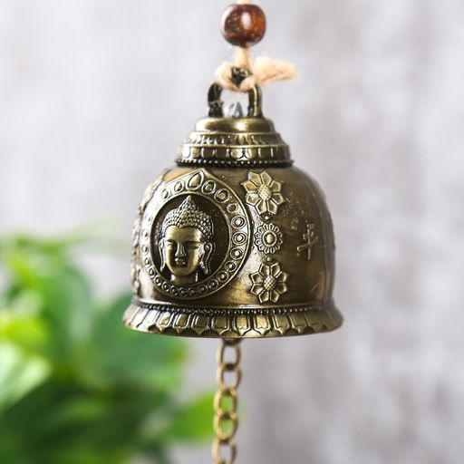 Цена за 2 шт. Колокольчик металл Будда и карп h=4,8 см d=6 см - Simaland фото 2