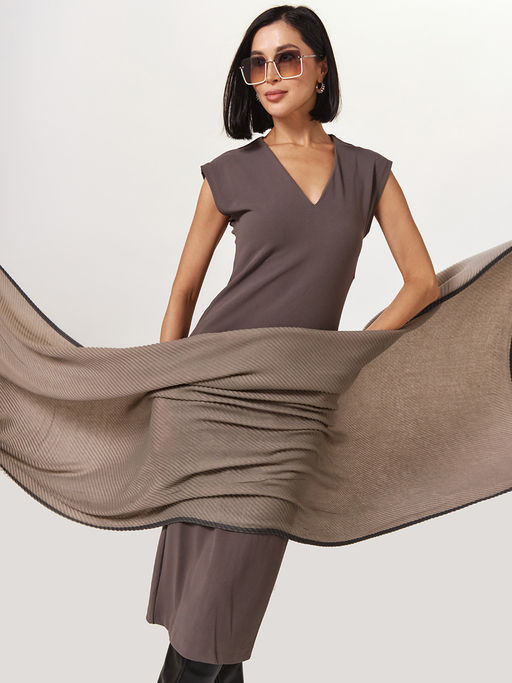 Палантин ВИСКОЗА с ШЕЛКОМ - Tantino фото 14