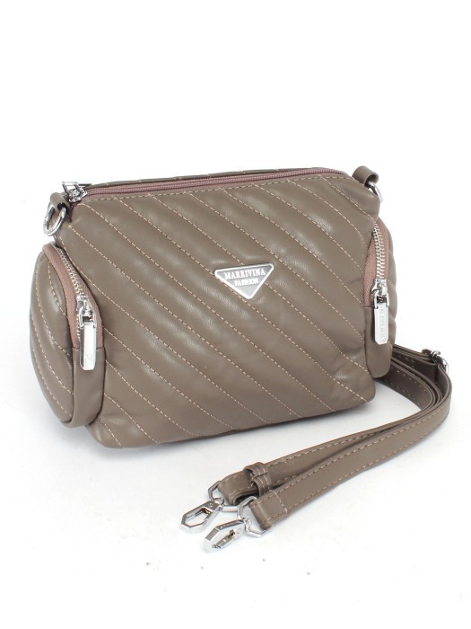 Сумка женская искусственная кожа Marrivina-21332, 1отд+карм/пер, плечевой ремень, капучино SALE 244027 - Adelia фото 6