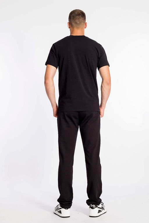 Футболка М12104Пб Черный - Елена фото 3