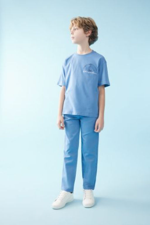 Erkek Cocuk Standart Paca Gabardin Pantolon