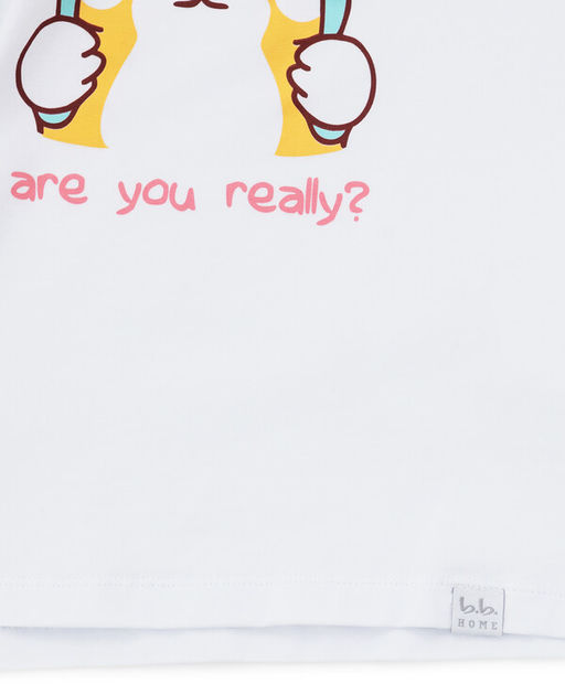 Пижама с принтом мультицвет для девочки Button Blue