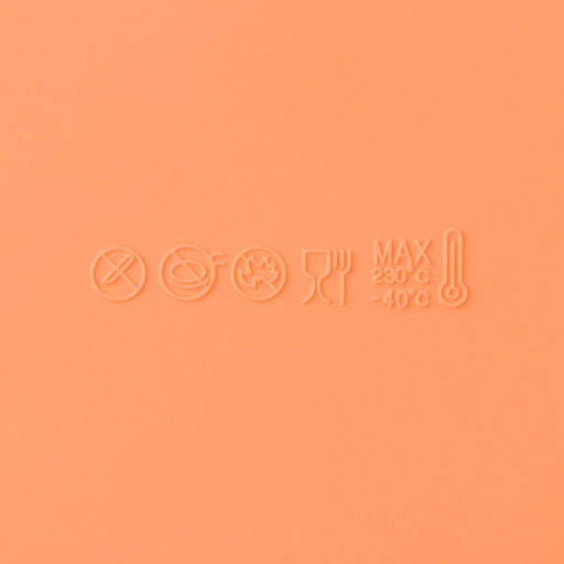 Форма для выпечки Доляна «Круг», силикон, 28×5.5 см, внутренний d=25.5 см, оранжевая