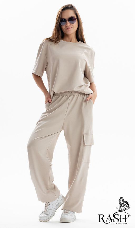 Костюм "Вайб" бежевый Цвет:как на фото