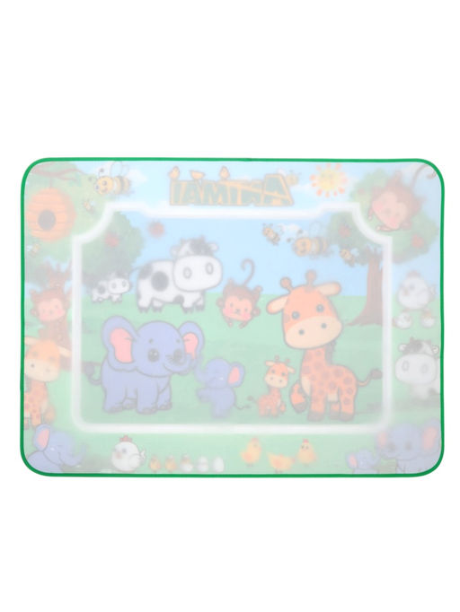 Коврик для рисования водой "Зверята" 2 маркера