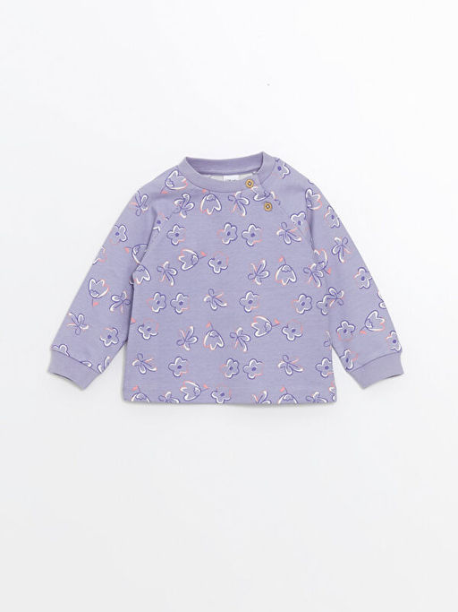 ?i?ekli K?z Bebek H?rka ve Pantolon 2li - Waikiki фото 2