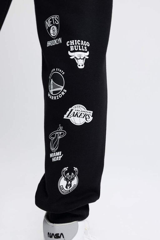 DeFactoFit Спортивные штаны для бега стандартного кроя NBA Current Teams  фото 9