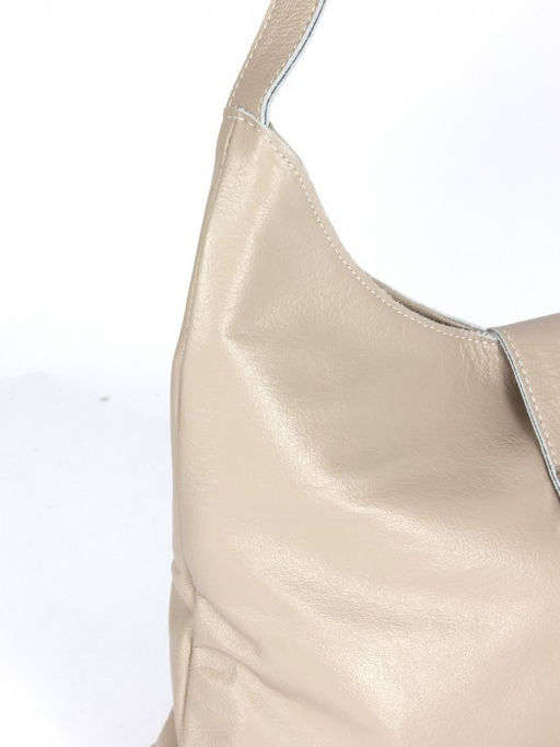 Сумка женская натуральная кожа JRP-2046-9, 1отд+карм/пер, плечевой ремень, св.бежевый SALE 264368 - Adelia фото 4