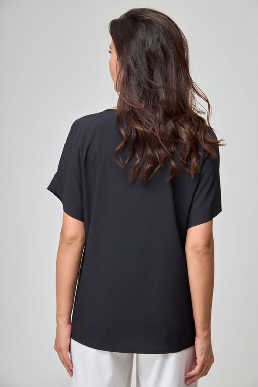 Топ ANELLI 1082 черный  фото 3