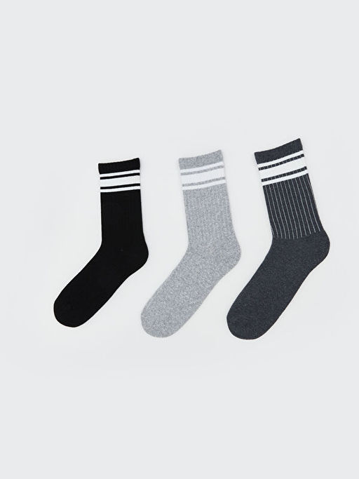 ?izgili Erkek Soket ?orap 3l?