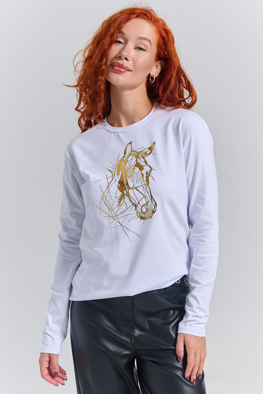 8574 футболка с дл.рукавом унисекс