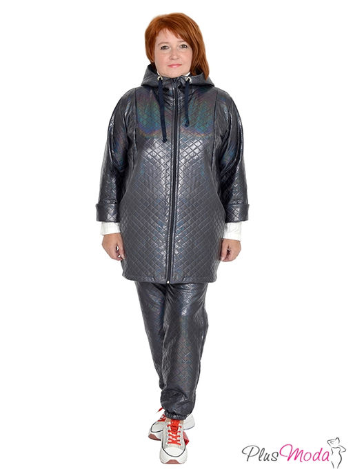 Толстовка-куртка Модель №1004 размеры 44-84 - Plusmoda фото 8