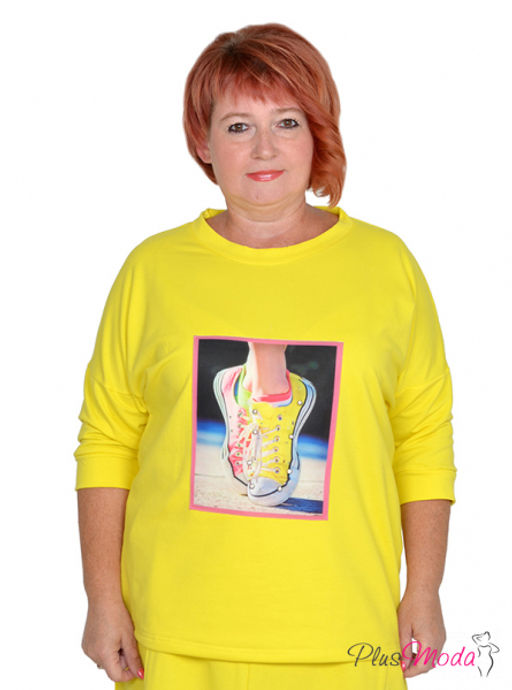Туника Модель №1327 размеры 44-84 - Plusmoda фото 10