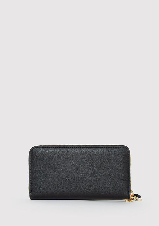 M Logo Detayl? Siyah Cuzdan - Mavi фото 2