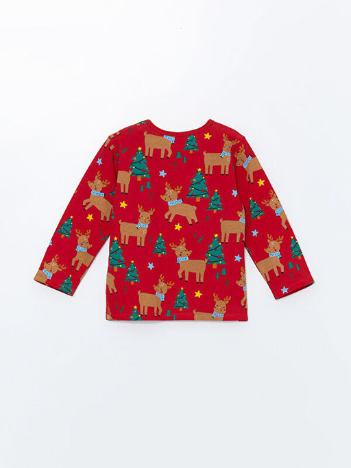 Y?lba?? Temal? Erkek Bebek Pijama ?st - Waikiki фото 2