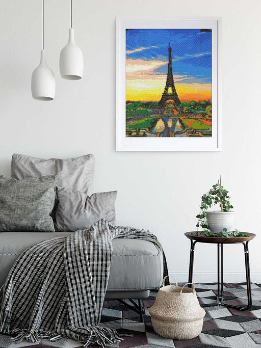 Набор для творчества Алмазная мозаика арт. 59794 / 20 ЭЙФЕЛЕВА БАШНЯ - Феникс+ фото 2