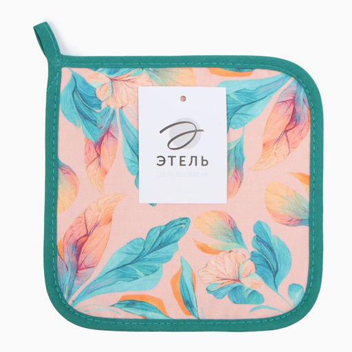 Прихватка Этель Птичка 19х19 саржа,100% х/л,ватин 250г/м2 фото 4