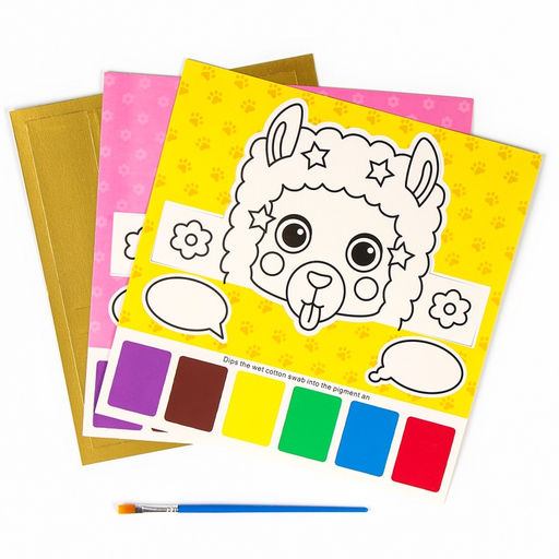 Водная раскраска Маска, 2 шт., кисточка, виды МИКС - Simaland фото 2