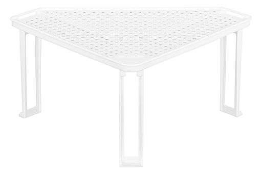 Подставка угловая 36*22,3*17 см Лофт белая, на пластиковых ножках (модель 790106) - Elan gallery фото 4