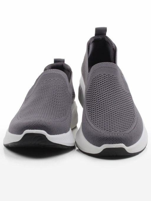 05-TEX-D04-01 GREY Полуботинки спортивные летние мужские (текстиль) - Фабричный китай фото 4