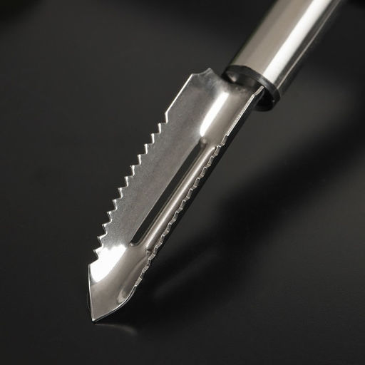 Овощечистка Доляна Fargo, 20×2×2 см, нержавеющая сталь, цвет серебристый